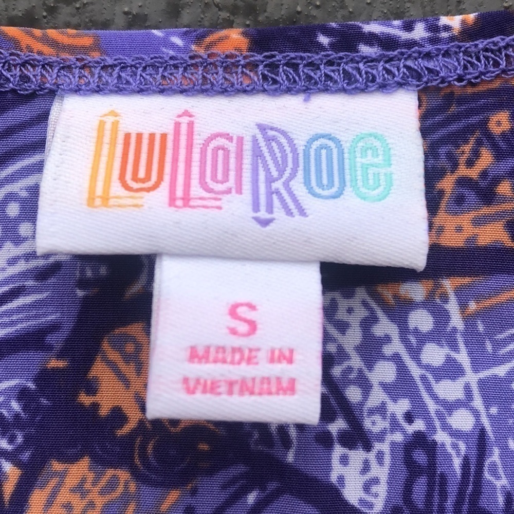 LuLaRoe long Joy tunic vest size S. NWT - Picture 7 of 8
